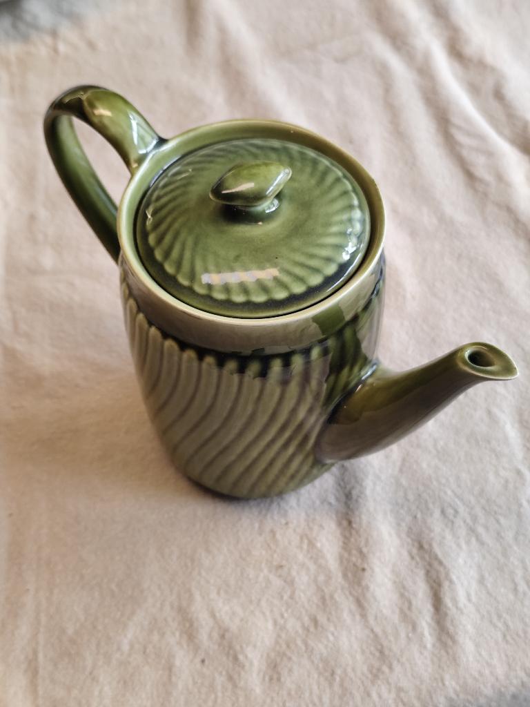 Cafetière Boch vert olive, Enlèvement ou Envoi