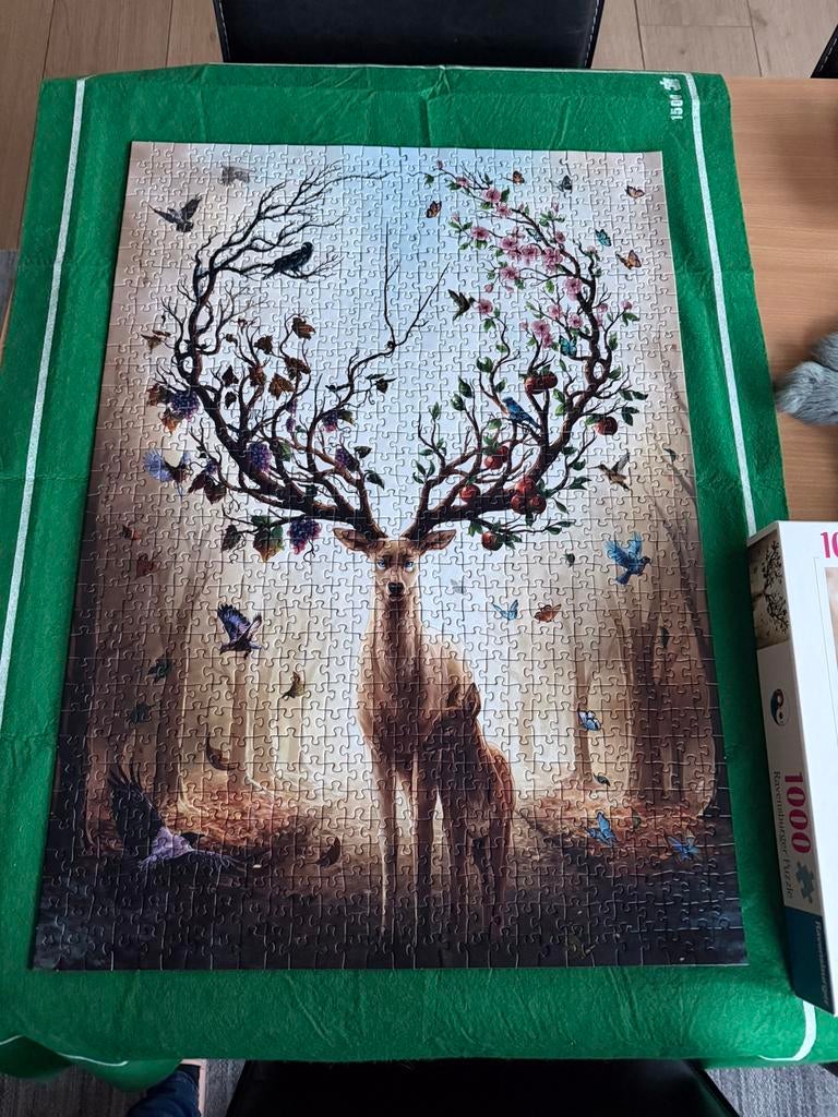 Puzzel 1000 stuks, Hobby en Vrije tijd, Kaarten | Zelfgemaakt, Ophalen, Nieuw
