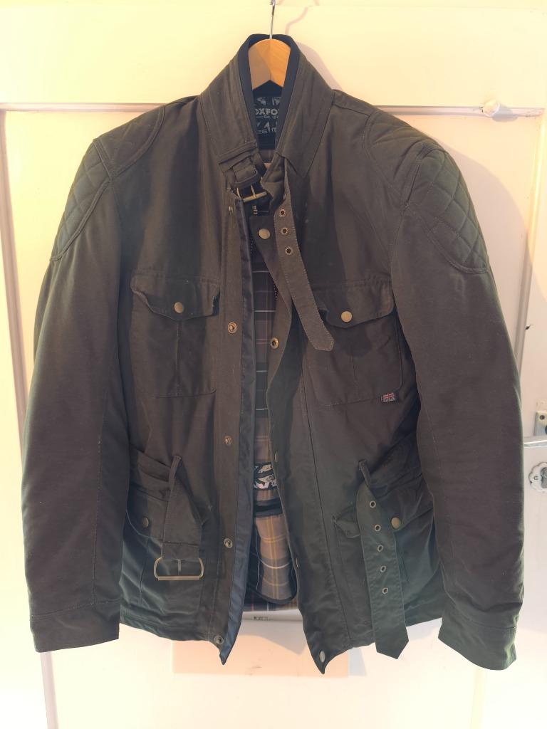 Motorjas Oxford, waxed coat, Motoren, Kleding | Motorkleding, Jas | textiel, Heren, Nieuw zonder kaartje, Ophalen of Verzenden