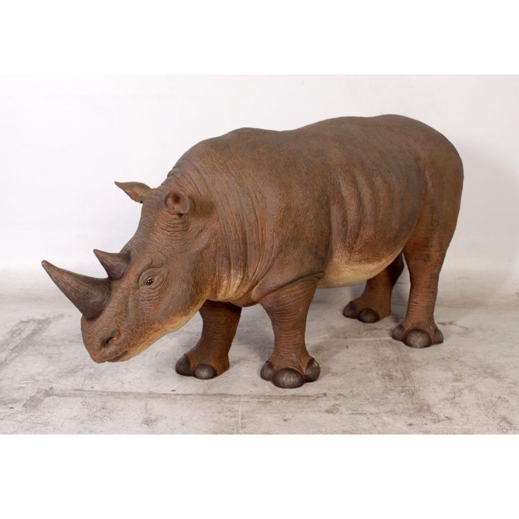 Rhinoceros Baby beeld – Neushoorn Lengte 147 cm, Ophalen, Nieuw