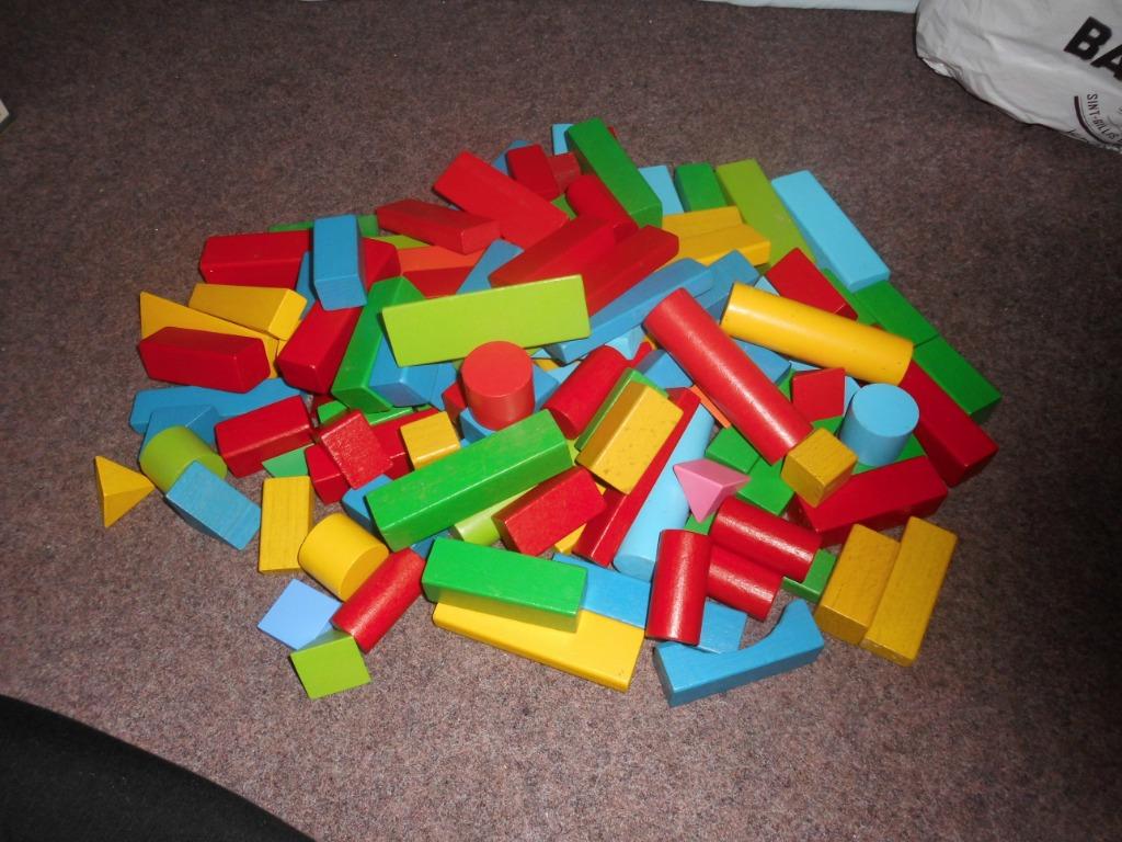 houten blokjes, Enlèvement, Comme neuf