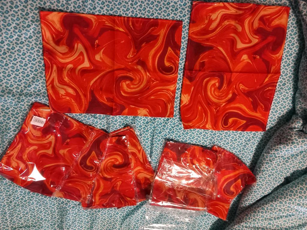 Sets de table/napperons 8 pieces, Maison & Meubles, Nappes, Neuf, Rectangle, Intérieur, Extérieur, Enlèvement