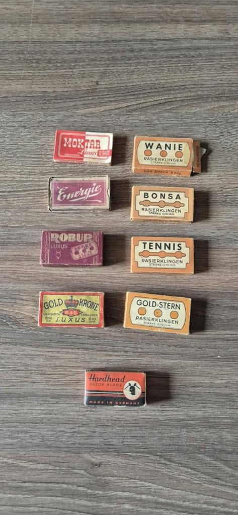 lames rasoir, Allemagne 2WW, Collections, Objets militaires | Seconde Guerre mondiale, Enlèvement ou Envoi