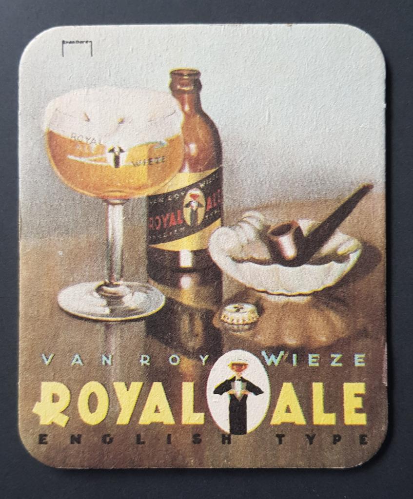 Billet de bière Wieze Van Roy. Bière royale, Collections, Enlèvement