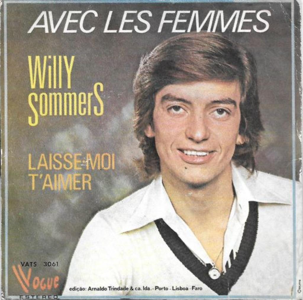 willy sommers - avec les femmes = VATS LABEL PORTUGAL, Cd's en Dvd's, Vinyl Singles, Ophalen of Verzenden