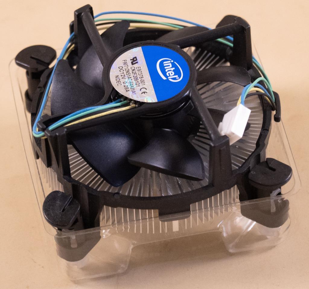 Stock Intel CPU Cooler, Computers en Software, Computerkoelers, Ophalen, Zo goed als nieuw