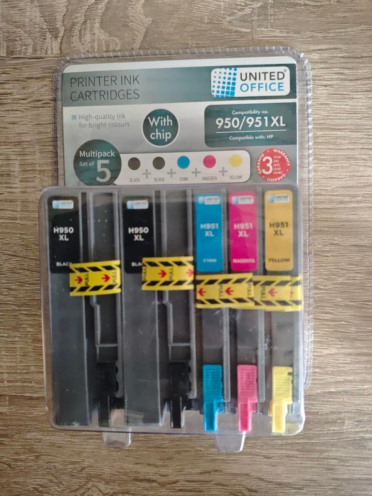 Printer inkt cartridge 950/951 XL 3x5stuks, Enlèvement