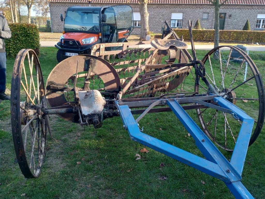 oud hooimachine, Enlèvement