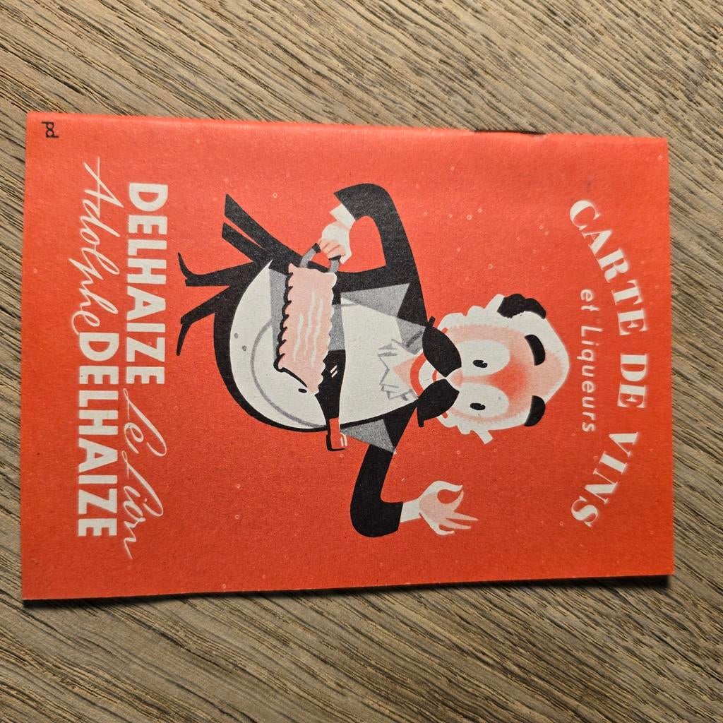 Carte Delhaize, Verzamelen, Merken en Reclamevoorwerpen, Ophalen of Verzenden