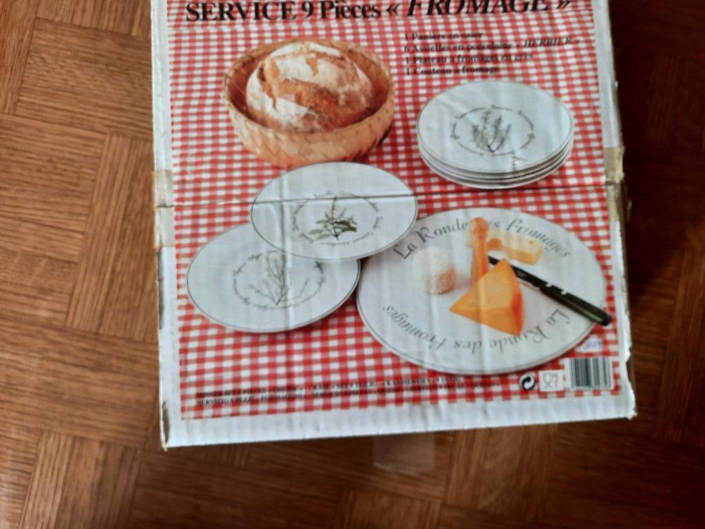 splinternieuw luxe kaas servies, Ophalen of Verzenden, Nieuw
