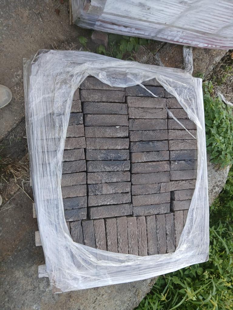 diverse gevelstenen kleuren en formaten, Doe-het-zelf en Bouw, Metselstenen, Ophalen, Nieuw, Bakstenen