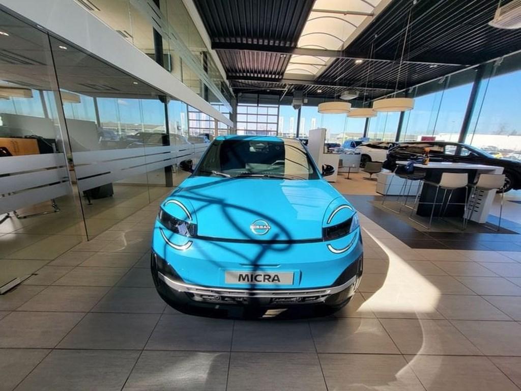 Nissan Micra New 40 kWh Advance, Auto's, Nissan, Automaat, Blauw, 120 pk, 5 zetels