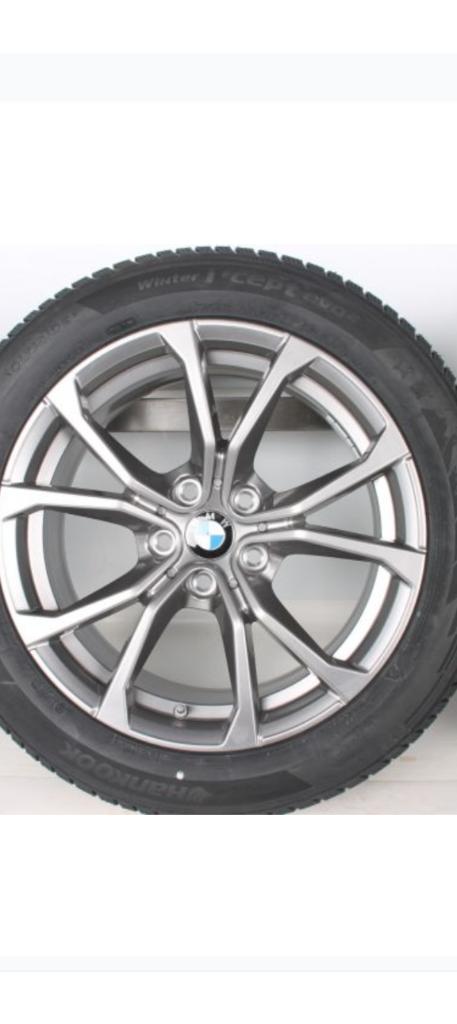 BMW Velgen met Winterbanden, Auto-onderdelen, Ophalen, Gebruikt, Velg(en), 17 inch