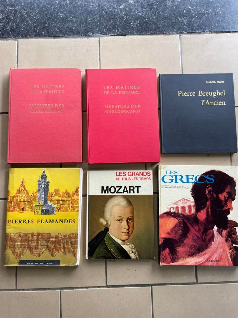 Albums peintres,Musique,Histoire,Architecture, Enlèvement ou Envoi, Utilisé