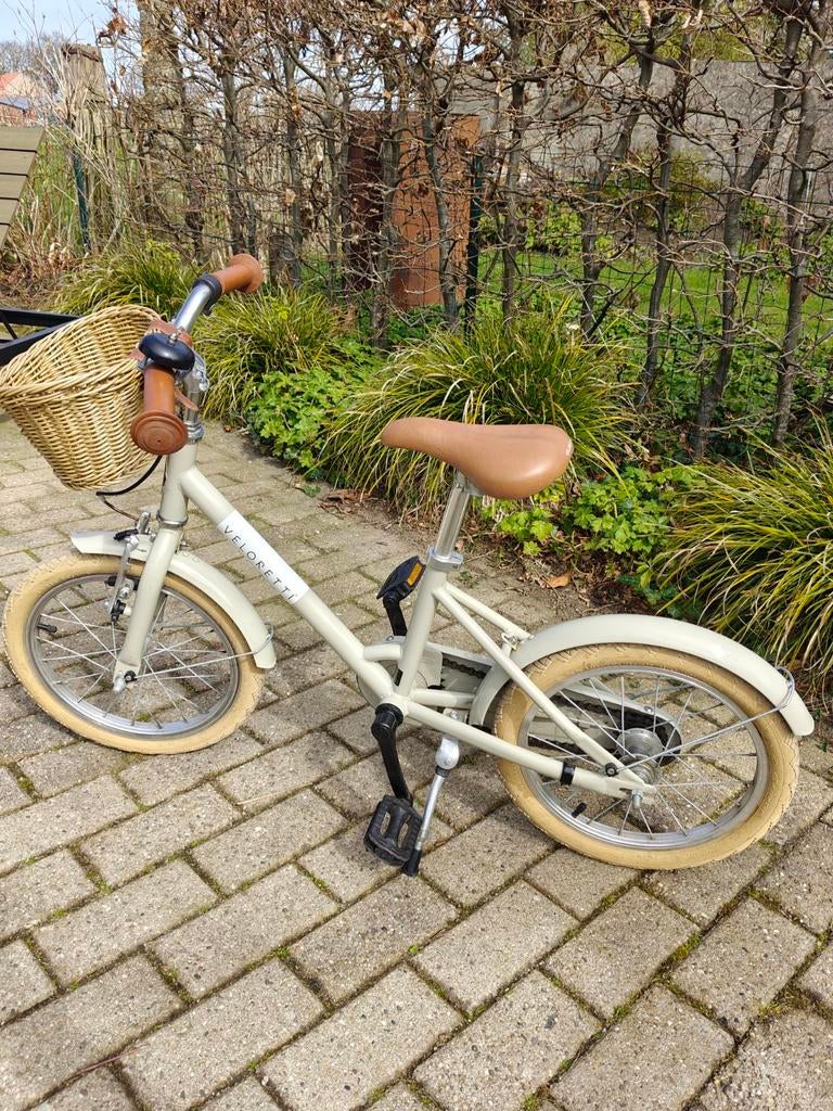 Kinderfiets Veloretti Maxi. Kleur: Pebble grey, 16 inch, Fietsen en Brommers, Ophalen, 16 tot 20 inch, Veloretti