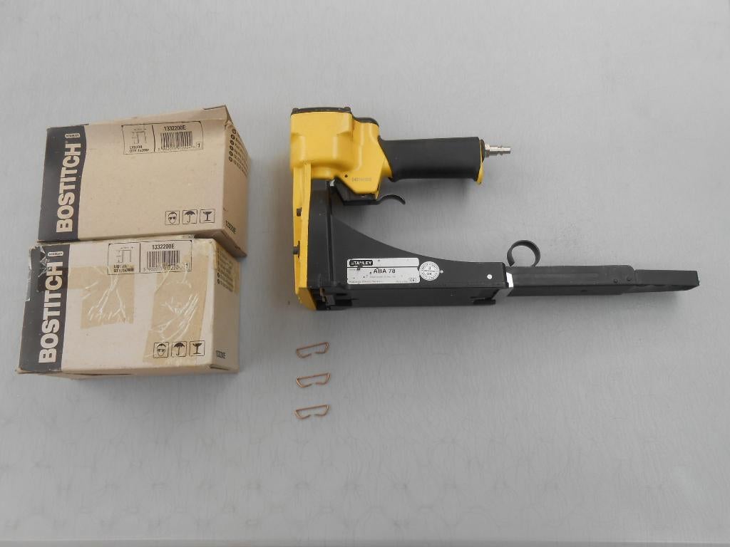 Pneumatische nietmachine STANLEY ABA 78, Doe-het-zelf en Bouw, Ophalen, Gebruikt