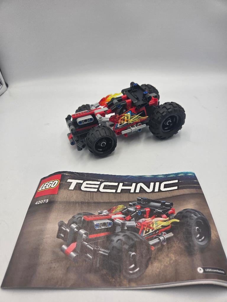 Lego Technic 42073 BASH!, Ophalen, Zo goed als nieuw, Complete set, Lego