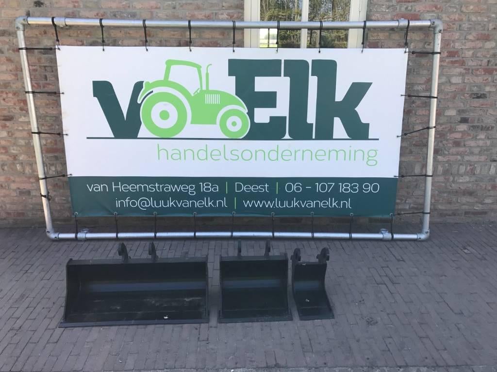 Nieuwe Set CW00 bakken voor Minigraver / Mini graver, Graafmachine