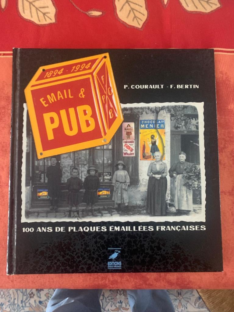 Livre Plaque émaillée, Enlèvement ou Envoi, Utilisé, Autres types