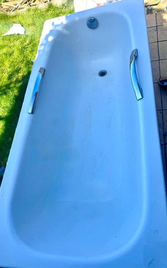 Badkuip, Ophalen, Zo goed als nieuw, Met douche