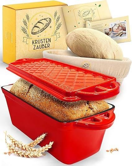 Moule à pain émaillé | fonte | LIVRAISON GRATUITE