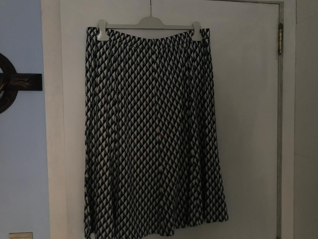 Damart - geruite rok met elastiek, Kleding | Dames, Rokken, Ophalen, Overige kleuren, Maat 42/44 (L), Nieuw