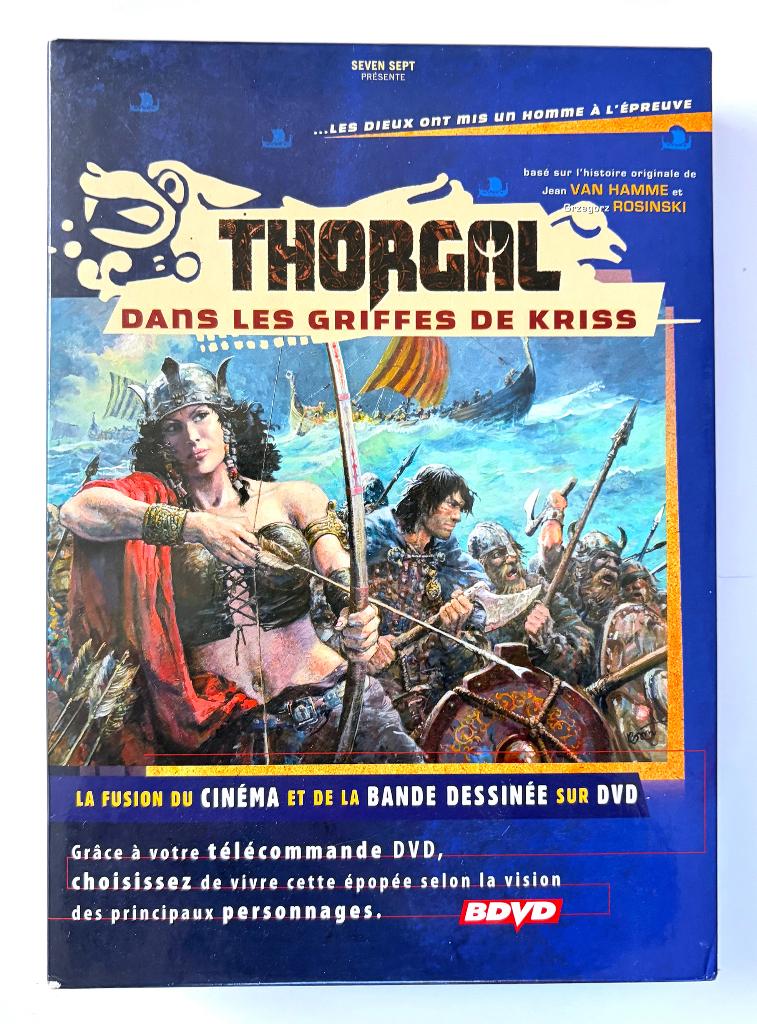 Thorgal - DVD - Seven sept - Rosinski, Livres, BD, Utilisé, Une BD, Enlèvement ou Envoi