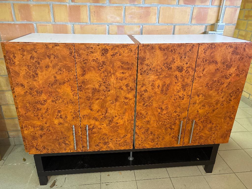 2 Hang kast legborden en  lage kast met schuiflade gratis, Ophalen, Gebruikt, Met deur(en), Minder dan 150 cm