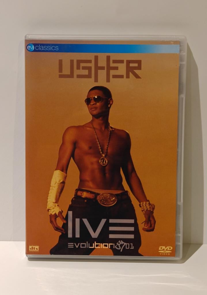 Usher – Live Evolution 8701 | Volledige show + bonus r&b dvd, Cd's en Dvd's, Alle leeftijden, Ophalen of Verzenden, Zo goed als nieuw