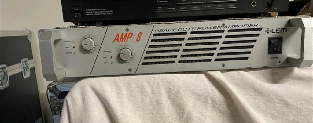 Kwalitatieve LEM versterker, Muziek en Instrumenten, Versterkers | Keyboard, Monitor en PA, Ophalen, Zo goed als nieuw