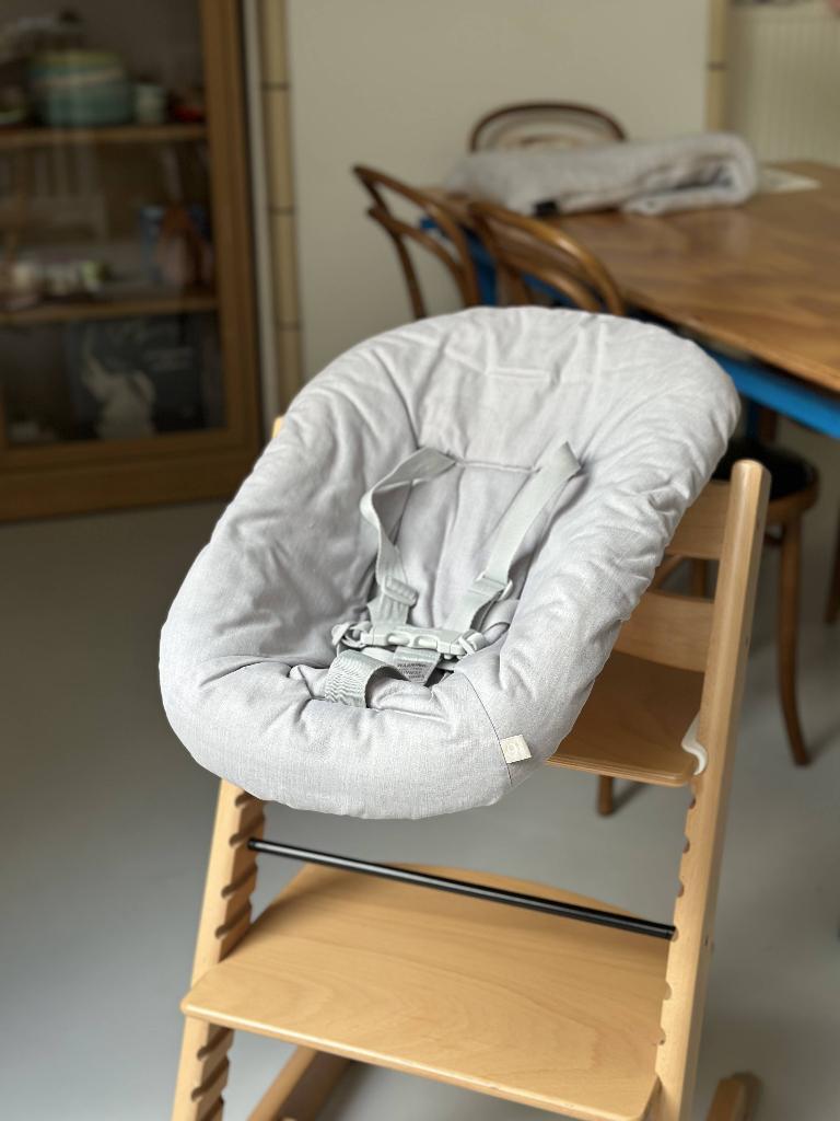 Stokke Tripp Trapp Newborn Set, Enfants & Bébés, Autres marques, Comme neuf, Enlèvement, Avec ceinture(s)