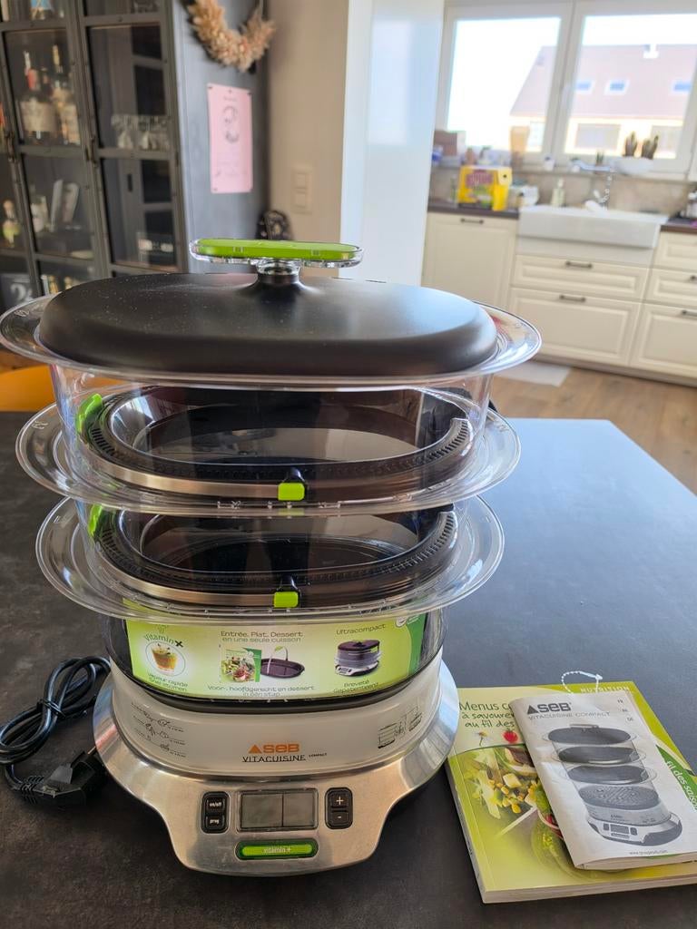 SEB Vitacuisine Compact - tour à vapeur, Enlèvement ou Envoi