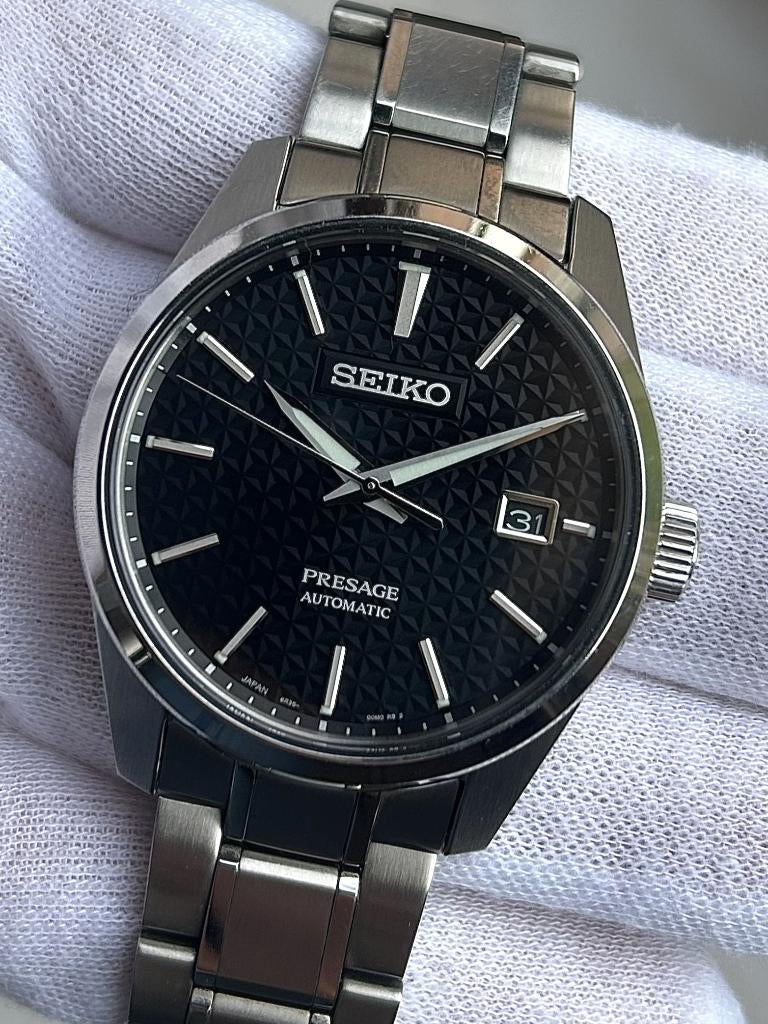 Seiko Presage Sharp Edged Series SPB203J1, Handtassen en Accessoires, Horloges | Heren, Ophalen of Verzenden, Zo goed als nieuw
