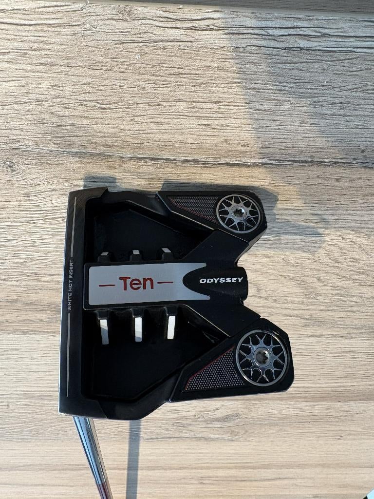 Putter Odyssey Ten S Red Stroke Lab gaucher, Sport en Fitness, Golf, Ophalen of Verzenden, Gebruikt, Club, Callaway