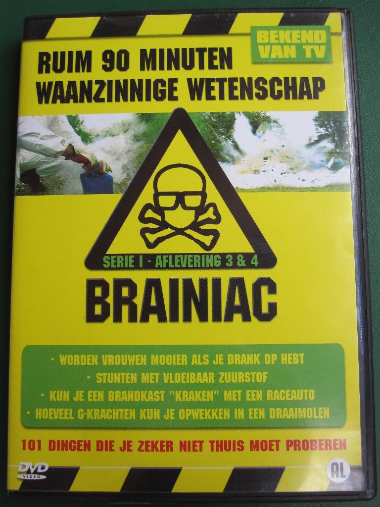 Brainiac Saison 1 - Épisodes 3 et 4, CD & DVD, DVD | Documentaires & Films pédagogiques, Comme neuf, Science ou Technique, Tous les âges