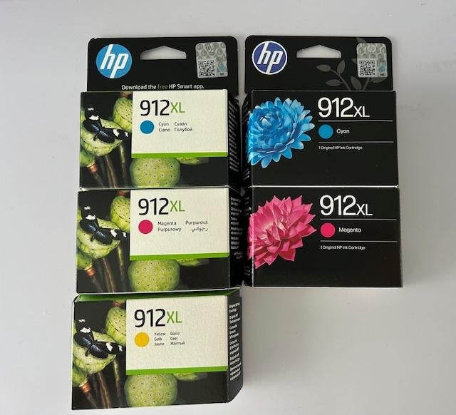 Cartridges HP 912XL, Computers en Software, Printerbenodigdheden, Ophalen of Verzenden, Nieuw, Cartridge, Hp