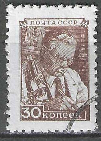 Rusland 1948 - Yvert 1205 - Geleerde - 45 k. (ST), Postzegels en Munten, Postzegels | Europa | Rusland, Verzenden, Gestempeld