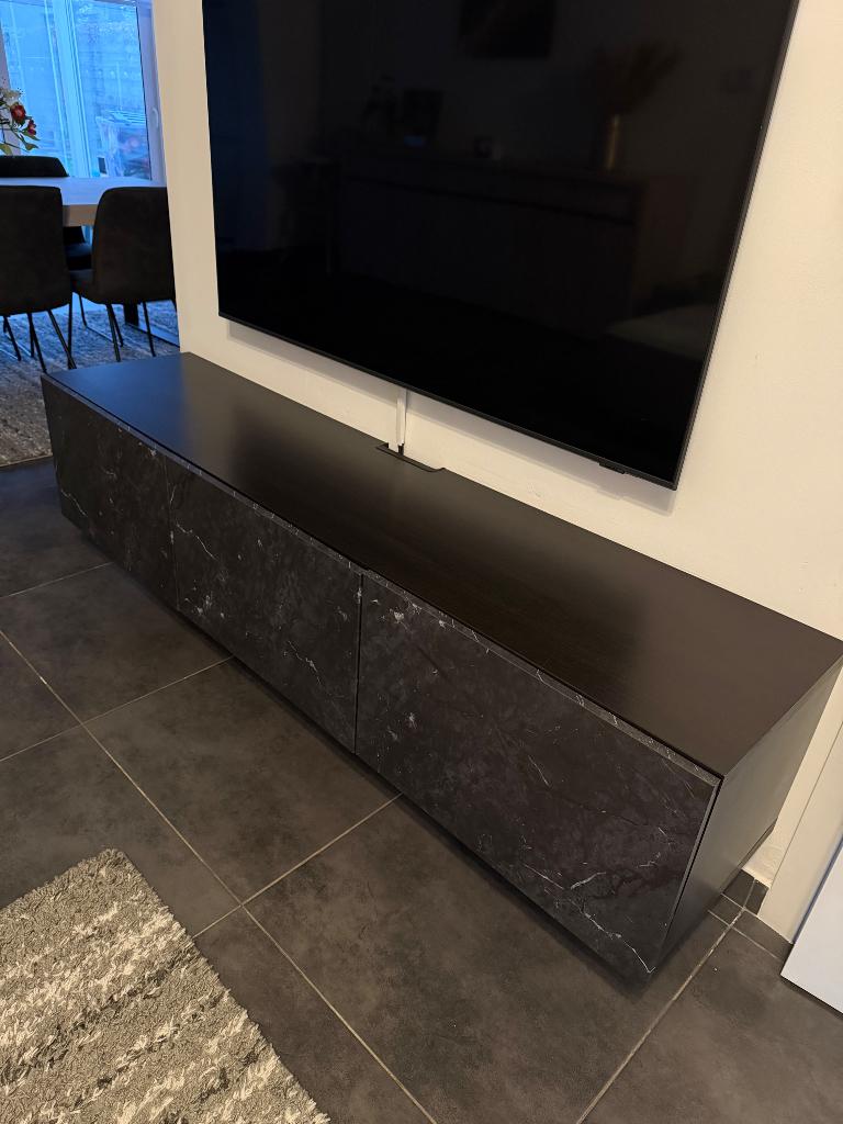 Tv kast, Ophalen, 150 tot 200 cm, Zo goed als nieuw, Minder dan 100 cm