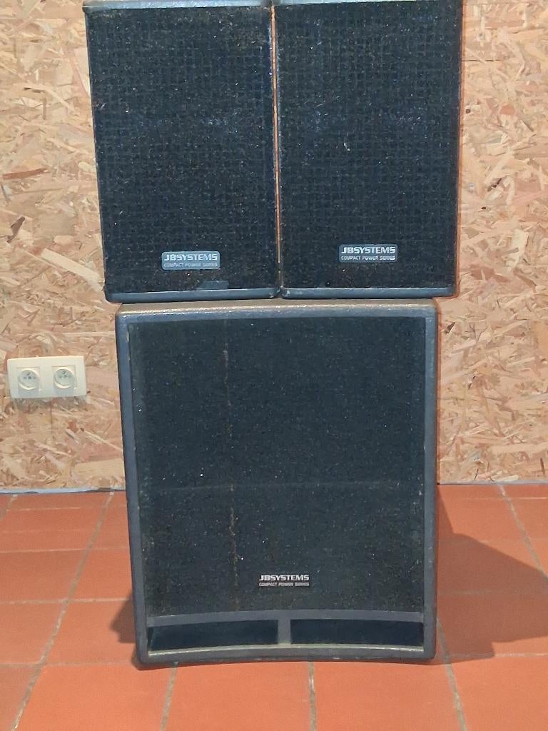 JB SYSTEMS CPX-15A SUB /CPX-8 TOPS, Musique & Instruments, DJ sets & Platines, Enlèvement, Utilisé, DJ-Set, Autres marques