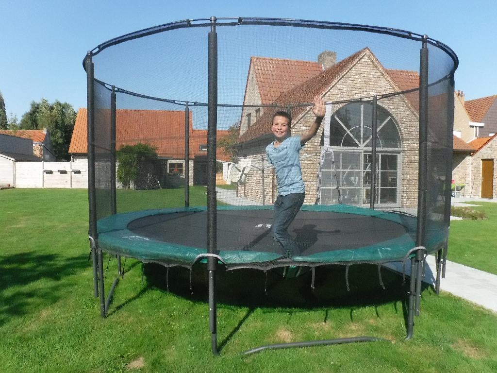 trampoline, Ophalen, Gebruikt