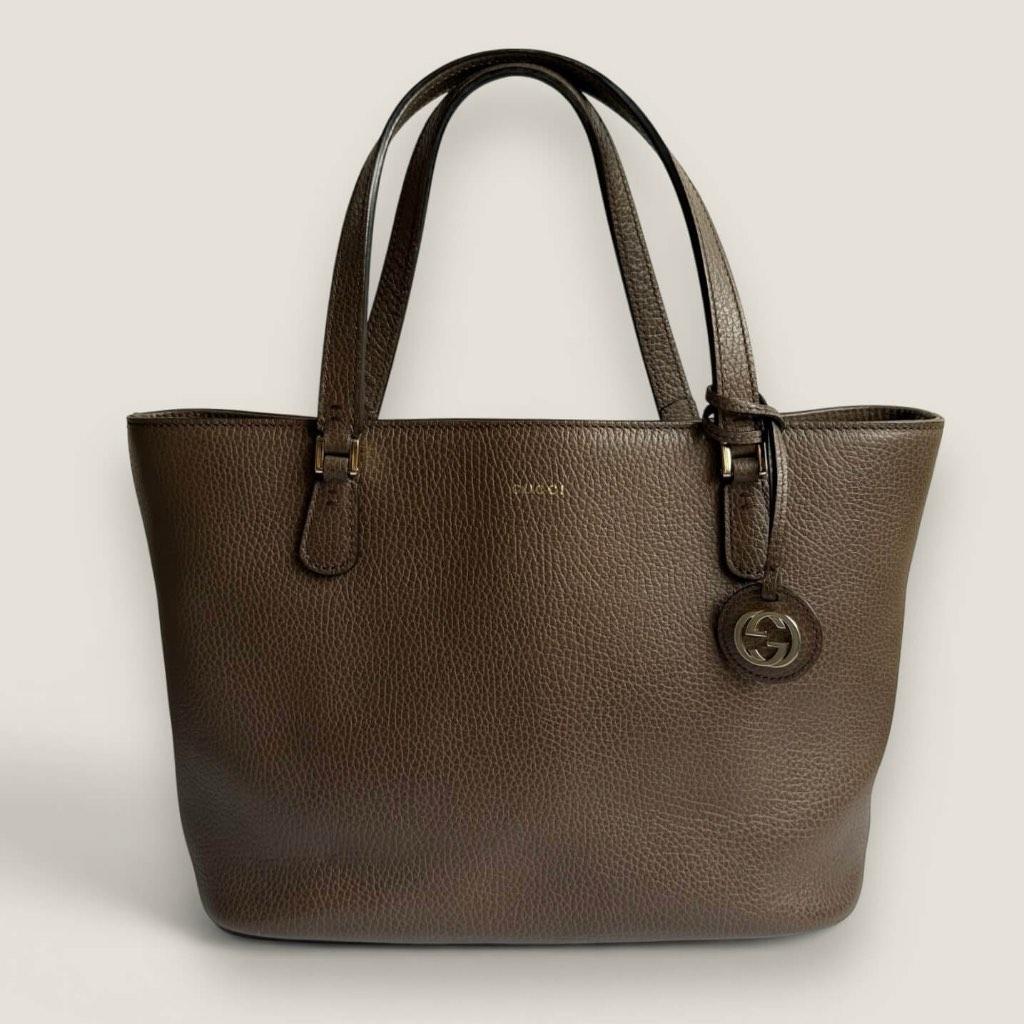 Sac Lady Dollar original en cuir Gucci, Enlèvement ou Envoi, Utilisé, Brun, Shopper