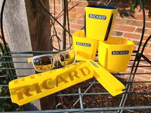 Ensemble Ricard Sunshine unique - Look vintage, Collections, Marques & Objets publicitaires, Enlèvement ou Envoi