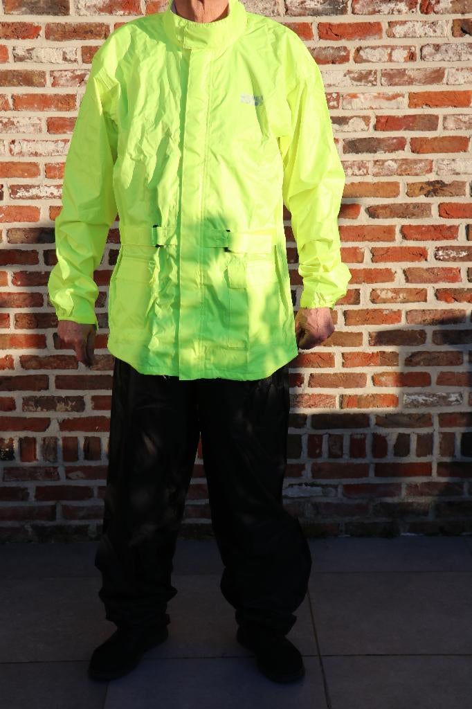 IXS regenjas + broek Maat XL, Motoren, Kleding | Motorkleding, Ophalen, Tweedehands, Overall, IXS