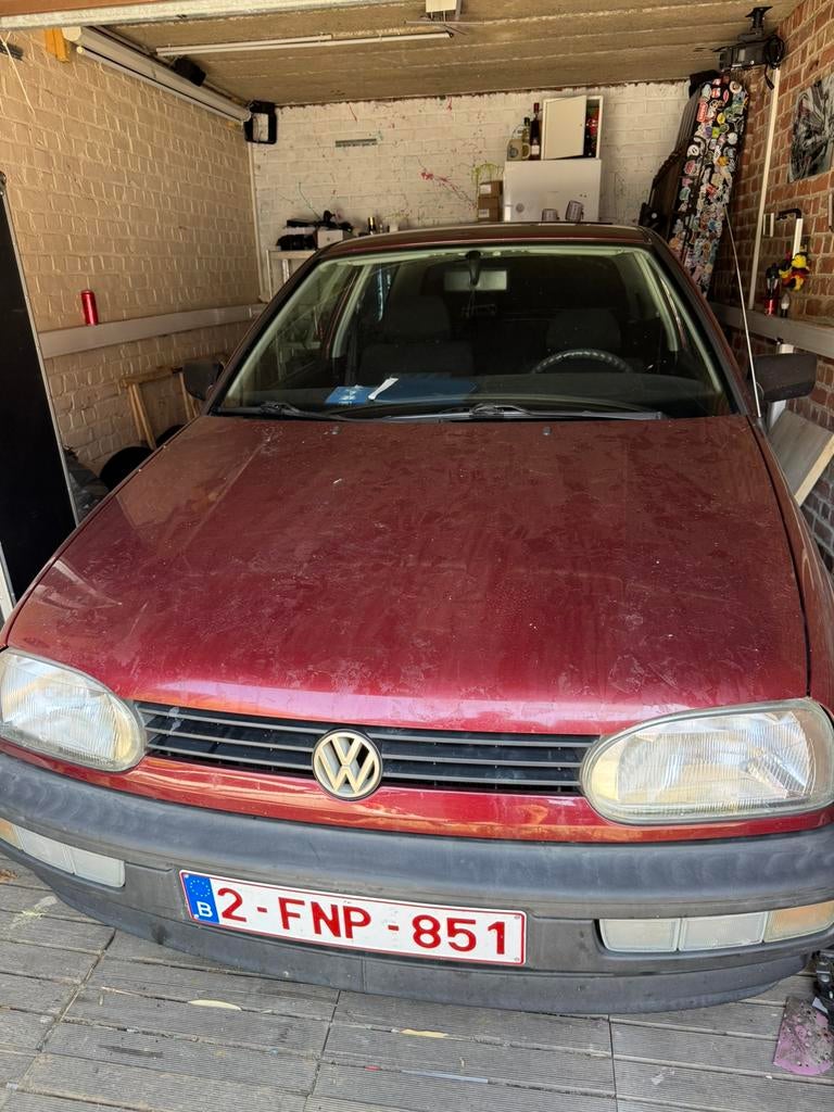 Golf 3, Auto's, Volkswagen, Voorwielaandrijving, Stof, Zwart, 4 cilinders
