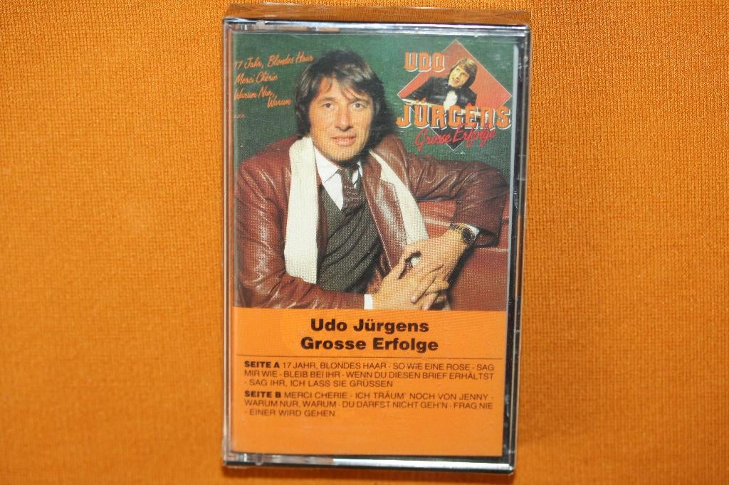 new - Udo Jürgens – Großen Erfolge, Cd's en Dvd's, Cassettebandjes, Nieuw in verpakking, Pop, 1 bandje, Ophalen of Verzenden