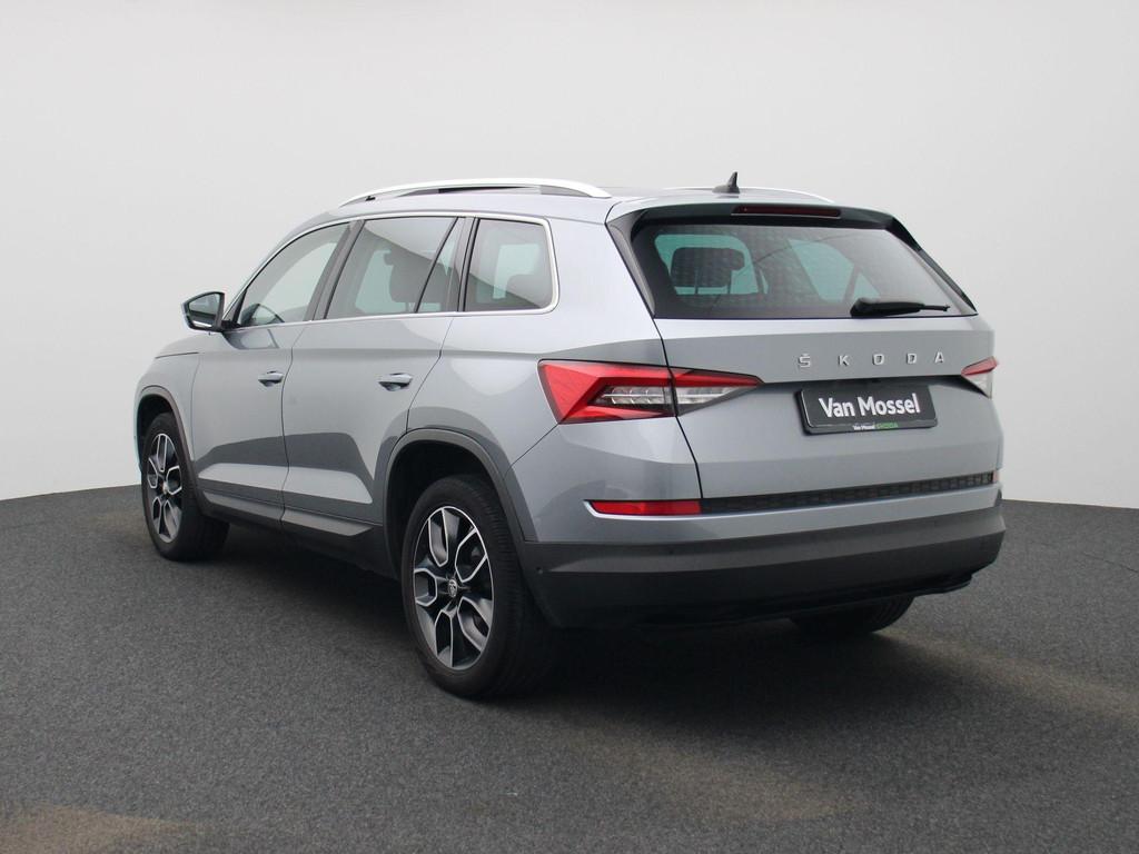 Skoda Kodiaq 2.0 TSI 140kW DSG7 4X4 7ZIT | PANO | MEMORY SEA, Auto's, Automaat, Stof, Gebruikt, Zwart