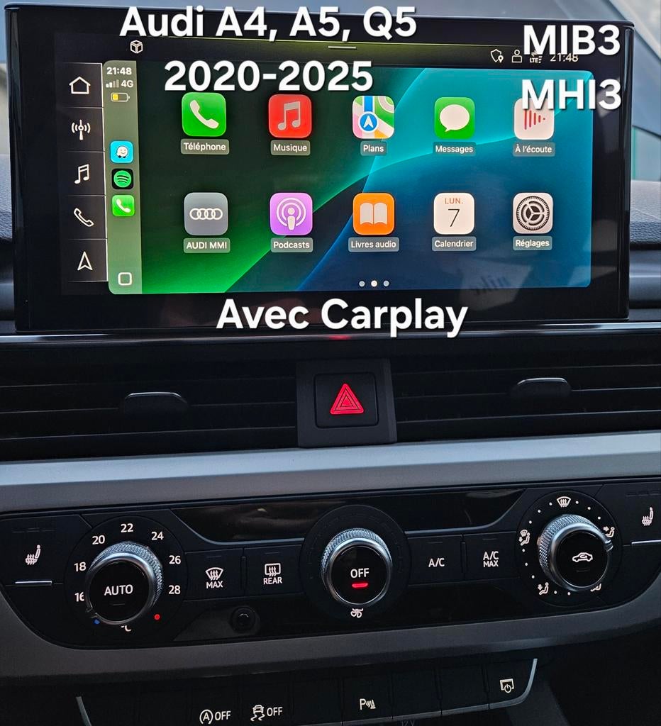 Carplay Audi, VW, Porche, Lambo, Bentley, Skoda, Seat