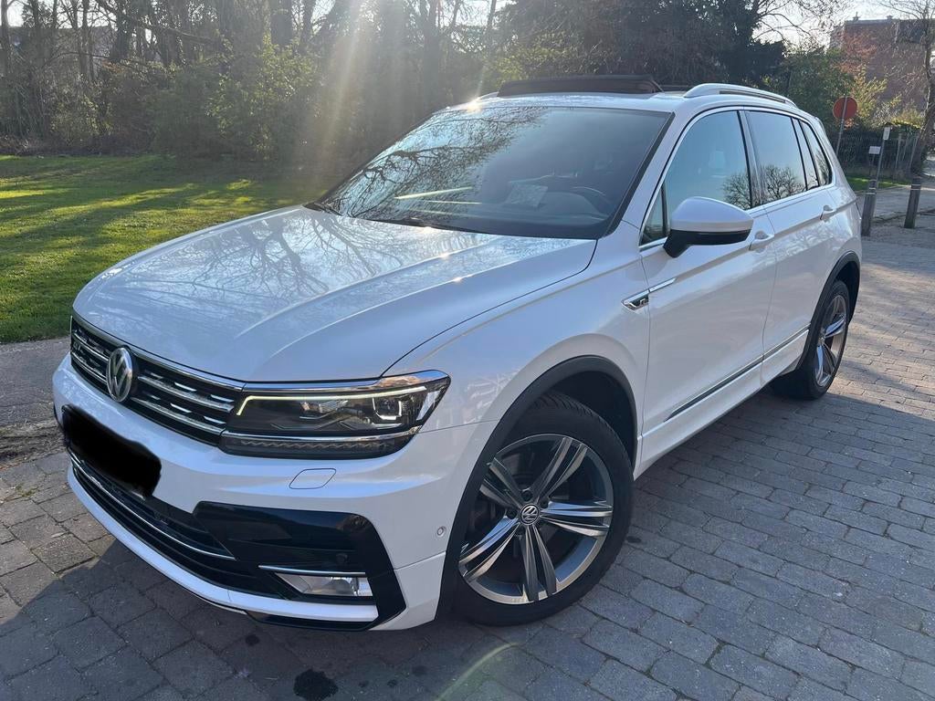 Volkswagen Tiguan Tiguan 2.0 TSI 4Motion R LINE BMT DSG, Automaat, Wit, Leder, Bedrijf