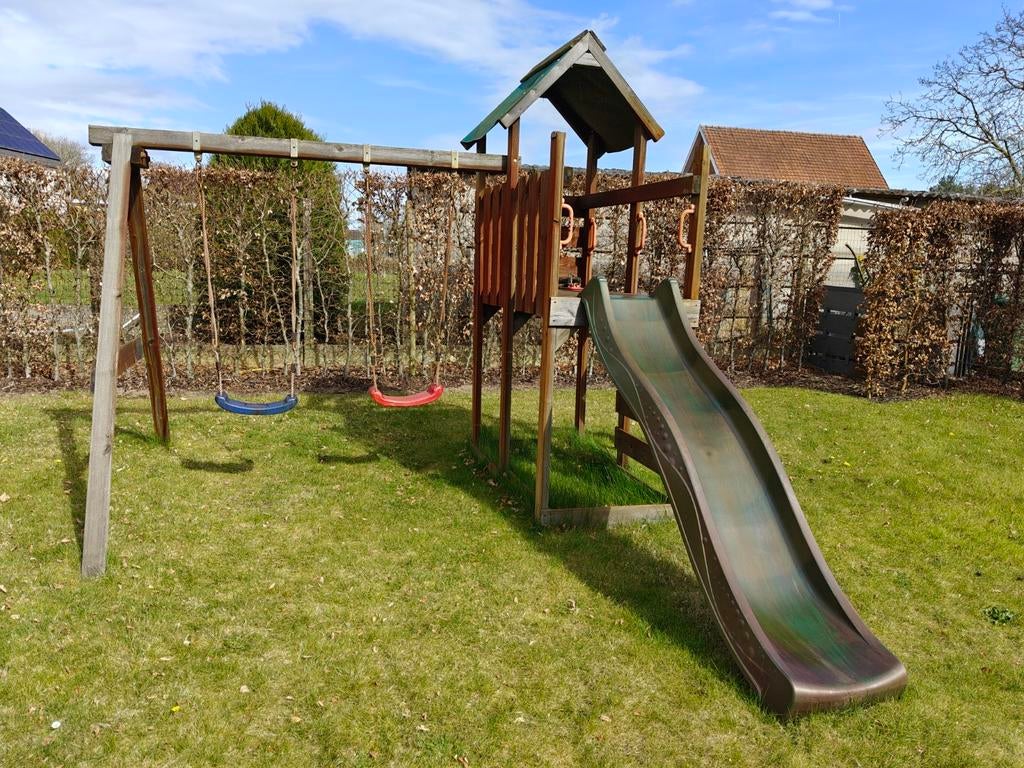 Speeltoestel Wickey, Kinderen en Baby's, Speelgoed | Buiten | Speeltoestellen, Ophalen of Verzenden, Gebruikt, Klimwand