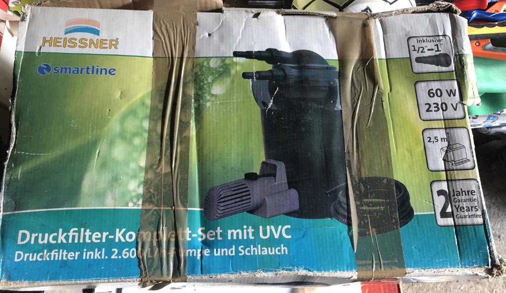 druckfilter, Tuin en Terras, Ophalen, Gebruikt, Overige materialen, Waterornament